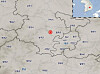 The location of a 2.6 magnitude earthquake on Monday, provided by the Korea Meteorological Administration. [YONHAP]