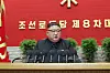 North Korean leader Kim Jong-un delivers a speech to the eighth Congress of the Workers’ Party in Pyongyang on Jan. 5. [NEWS1]