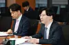 Financial Services Commission Vice Chairman Kim So-young speaks in a meeting held to discuss financial market in central Seoul on Wednesday. [YONHAP]