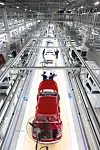 Hyundai Motor employees work its plant in Beijing [HYUNDAI MOTOR]