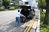 This picture, provided by Seoul City, shows a self-driving vehicle for wheelchair users to be operated starting Thursday. [SEOUL METROPOLITAN GOVERNMENT]