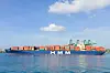 HMM’s 5,000 TEU container ship that transports cargo to India [HMM]