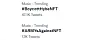 Hashtags boycotting HYBE's NFTs are trending on Twitter. [SCREEN CAPTURE]