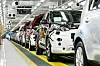 One of Kia Motors' factories in Gwangju that manufactures vehicles, including Sportage, Pride and Soul, all of which have found popularity overseas. [KIA MOTORS]
