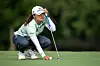 Ko Jin-young competes in the Evian Championship at Evian-les-Bains in France on July 27. [AFP/YONHAP]