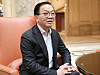 WuXi Biologics CEO Chris Chen speaks during an interview with the Korea JoongAng Daily on Jan. 12 in San Francisco. [SHIN HA-NEE]