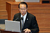 Unification Minister Kwon Young-se takes questions from lawmakers at the National Assembly in Yeouido, western Seoul, on Monday. [NEWS1]