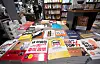 Books about stock investment are displayed at a bookstore in central Seoul. [NEWS1]