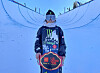 Snowboarder Choi Ga-on poses for a photo after winning the International Ski and Snowboard Federation World Cup on Saturday at Copper Mountain in Colorado. [NEWS1]