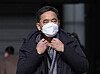 Kwak Sang-do, a former lawmaker, leaves the Seoul Central District Court in southern Seoul on Wednesday. [YONHAP]