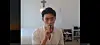 Chun Woo-won is seen taking in a drug substance during a YouTube livestream. [SCREEN CAPTURE]