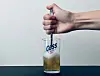 Some use a spoon to mix the soju and beer. [KOREA JOONGANG DAILY]