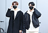 Sanha, left, and Moonbin, members of boy band Astro and its subunit Moonbin & Sanha [ILGAN SPORTS]