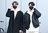 Sanha, left, and Moonbin, members of boy band Astro and its subunit Moonbin & Sanha [ILGAN SPORTS]