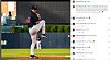 Thomas Pannone announces his move to the Kia Tigers in a post on his personal Instagram account. [SCREEN CAPTURE]