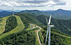 A wind farm in Yangsan, South Gyeonsgang. [YONHAP]