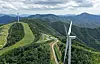 A wind farm in Yangsan, South Gyeonsgang. [YONHAP]