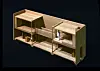 Model of Row House, Sumiyoshi - Azuma House [TADAO ANDO ARCHITECT & ASSOCIATES]