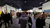 Visitors fill the Paris+ par Art Basel on Oct. 18, the opening day, at the Grand Palais Ephemere in central Paris. [YOON SO-YEON]
