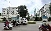 A compound in Phnom Penh, Cambodia, known as a major hub for criminal activity, is seen on Oct. 15. [NEWS1]