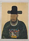 A portrait of an official named Kim Sang-ock shows pockmarks on his face, evidence that he suffered from smallpox. [NATIONAL MUSEUM OF KOREA]