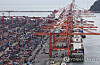 This file photo taken Sept. 21, 2023, shows a port in the southeastern city of Busan. [YONHAP]