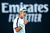 Kwon Soon-woo during the Australian Open on Feb. 9, 2021. [TENNIS AUSTRALIA]