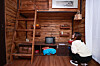 A family home in the border region between North Korea and China is recreated at the 'Denbaram Maparam' exhibition in central Seoul. [YONHAP]