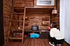 A family home in the border region between North Korea and China is recreated at the 'Denbaram Maparam' exhibition in central Seoul. [YONHAP]