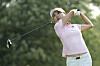 Hong Yae-eun tees off on the third hole during the second round of the Dow Great Lakes Bay Invitational at Midland Country Club in Midland, Michigan, on July 20. [AFP/YONHAP]
