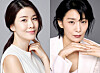 Actors Lee Bo-young, left, and Kim Seo-hyung. [ILGAN SPORTS]