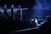 A scene from a performance of the ongoing musical 'Crash Landing On You' at COEX Shinhan Card Artium in Gangnam District, southern Seoul. [NEWS1]