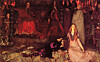 A painting inspired by Edwin Austin Abbey inspired by William Shakespeare's 'Hamlet.' [Yale University, New Haven]