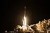 South Korea's third spy satellite lifts off from Vandenberg Space Force Base in California on Dec. 21. [MINISTRY OF NATIONAL DEFENSE]