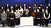 President Yoon Suk-yeol, center holds a town hall-style meeting at the Blue House's Yeongbingwan state guesthouse in central Seoul Thursday. The meeting was attended by 100 members of the public. [PRESIDENTIAL OFFICE]