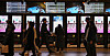 Moviegoers purchase tickets at a theater in central Seoul on Feb. 19. [YONHAP]