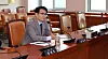 Pastor Choi Jae-young, who handed over a luxury Dior handbag to first lady Kim Keon Hee two years ago, attends a hearing of the legislation and judiciary committee at the National Assembly in Seoul on Friday regarding a petition for the impeachment of President Yoon Suk Yeol. [YONHAP]
