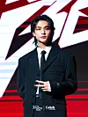 Hyunjin of Stray Kids at the press conference for the release of their latest EP, ″ATE,″ in western Seoul on July 19. [DANIELA GONZALEZ PEREZ]