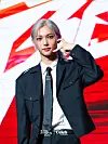 Felix of Stray Kids at the press conference for the release of their latest EP, ″ATE,″ in western Seoul on July 19. [DANIELA GONZALEZ PEREZ]