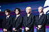 Stray Kids members at the press conference for the release of their latest EP, ″ATE,″ in western Seoul on July 19. [DANIELA GONZALEZ PEREZ]