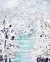'Snow, Water (Winter)' (2020) by Kwon Ji-an [M.A.P CREW]