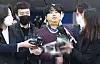 Cho Ju-bin, the mastermind behind the so-called Nth Room digital sex crime, is being sent to the prosecutors' office in central Seoul on March 25, 2020. [YONHAP]
