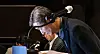 LG U+ CEO Hwang Hyeon-sik bows in apology during a press conference held in Yongsan District, central Seoul, Thursday, after customer data leakage and network disruptions. [YONHAP]