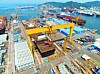 Hanwha Ocean's shipyard in Geoje, South Gyeongsang [HANWHA OCEAN]