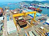 Hanwha Ocean's shipyard in Geoje, South Gyeongsang [HANWHA OCEAN]