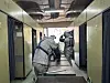 Hyundai Heavy Industries‘ Technicians conduct specialized welding training at Technical Education Institute in Ulsan on Tuesday. [SEO JI-EUN]