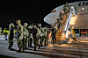 U.S. Army soldiers from the 10th Mountain Division arrive home from a nine-month deployment in Afghanistan on Dec. 8, 2020, in Fort Drum, New York. [AFP/YONHAP]