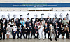 Huh Chang-soo, center in front row, chairman of the Federation of Korean Industries, poses with Korean War veterans from various countries at a special photo exhibition on Korean War veterans at the FKI building in Yeouido, western Seoul, on Thursday.   [NEWS1]