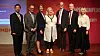 Heads of diplomatic missions of Finland, Norway, Sweden and Denmark in Korea join the speakers of the World Knowledge Forum in Seoul on Thursday. [EMBASSY OF DENMARK IN KOREA]