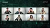 Stars and producer of Netflix original Korean entertainment program ″Busted 3″ sit down for a video press conference on Tuesday afternoon. [NETFLIX]